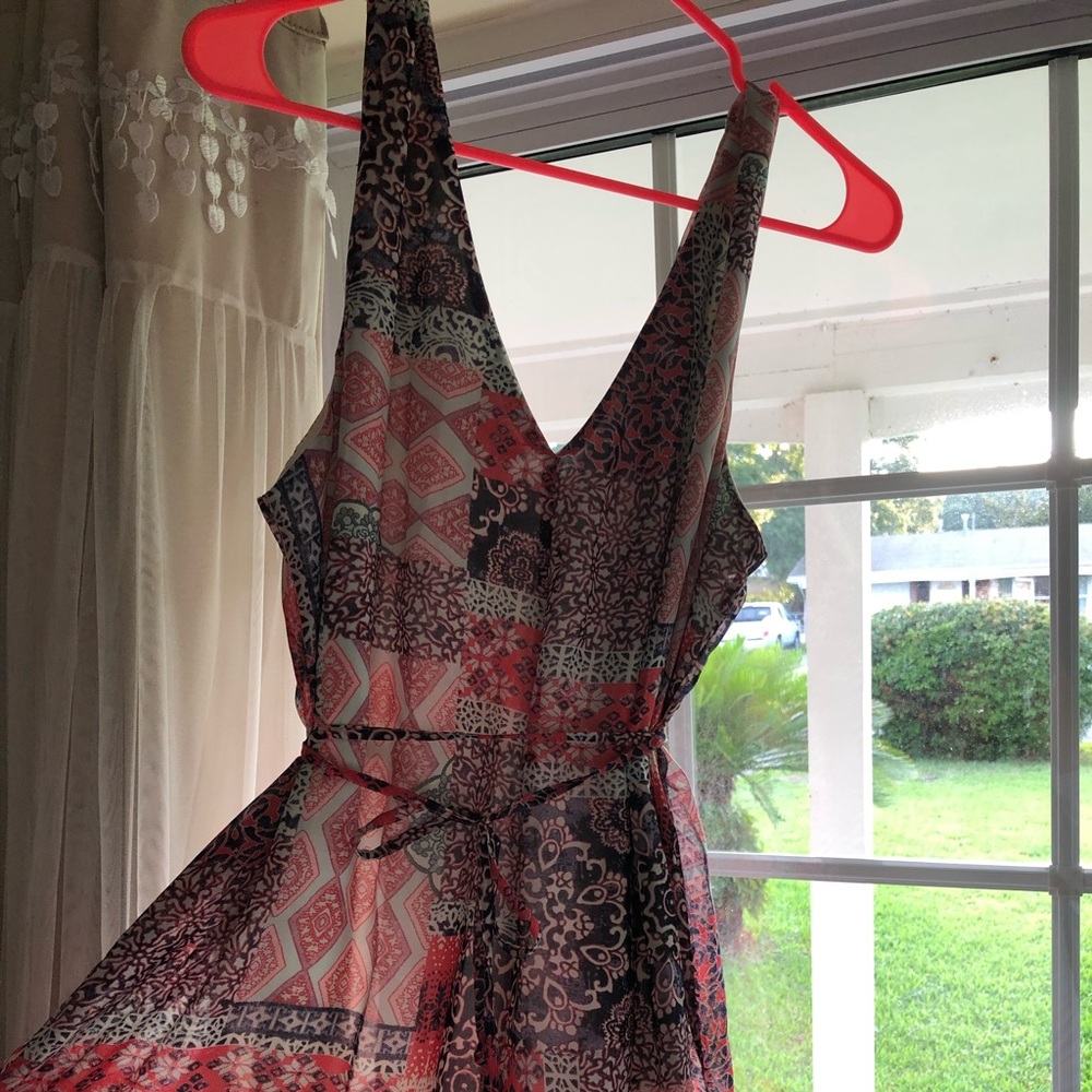Jessica Simpson maternity maxi dress